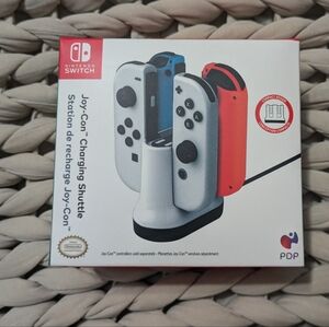 PDP Nintendo Switch Joy-Con Charging Shuttle For Up To 4 Joy-Cons - New In Box